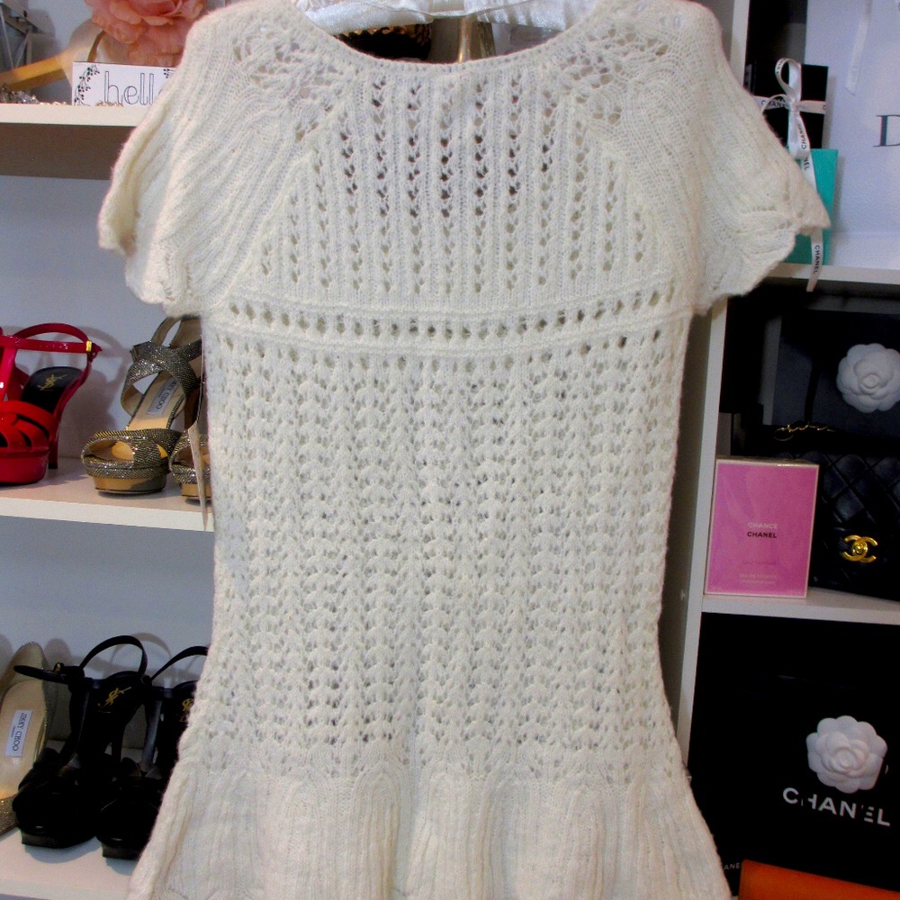 Free People Sweet Knit Top New with tags! - Picture 7 of 7